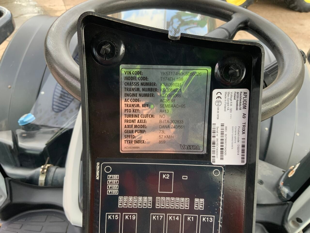 Valtra T174 Hi Tech Tractor (ST25043) - Image 2